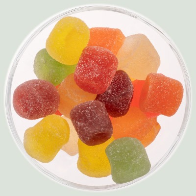 Caramelle speciali al mirtillo
