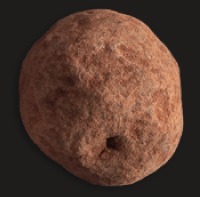 Dragées icona menurappresenta tartufo nero